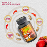 ANDES Aguaje Plus Red Maca 1000mg ingredients list