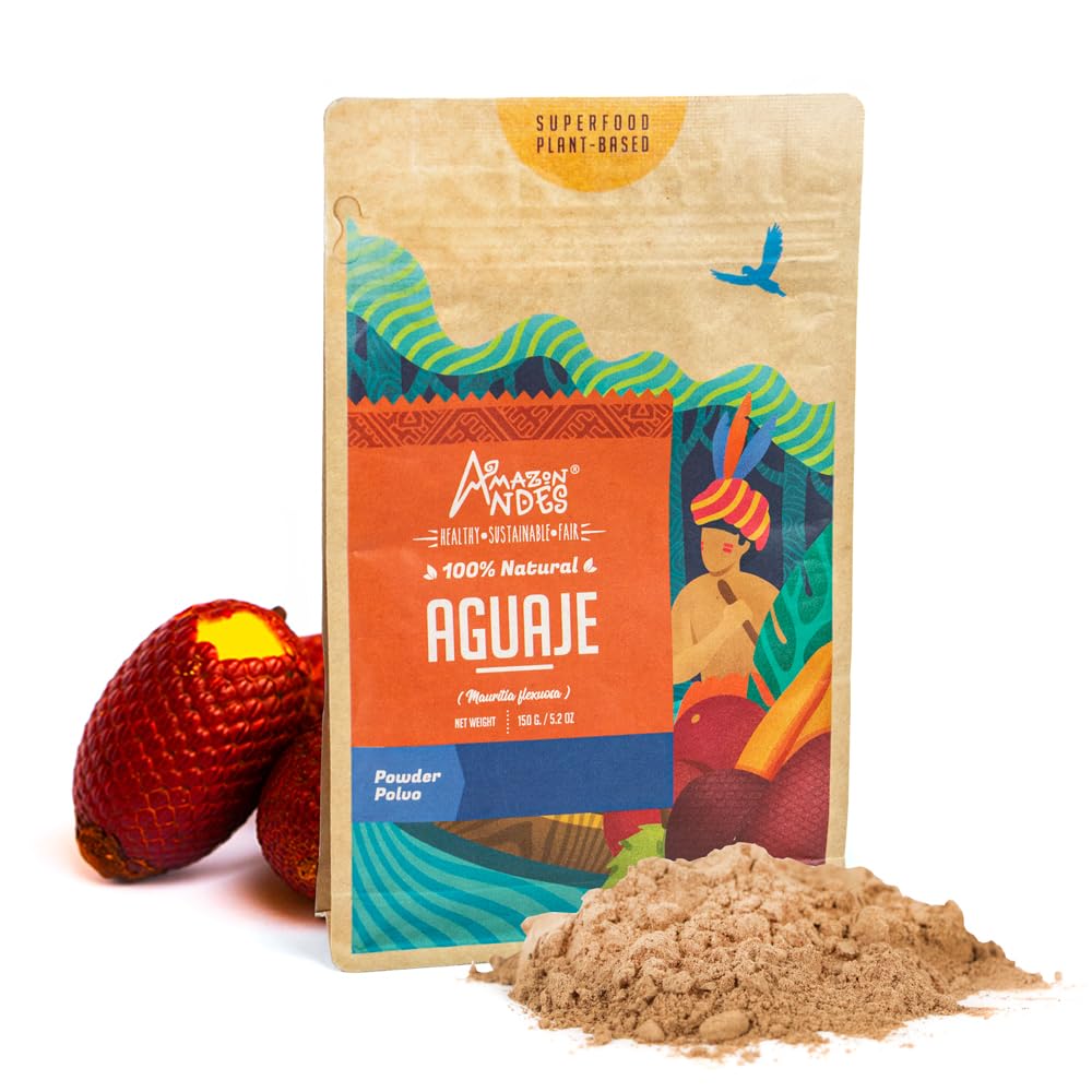 ANDES Aguaje Powder 150g front view with packaging