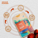 ANDES Aguaje Powder 150g in a bowl with smoothie ingredients