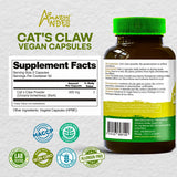 ANDES Cat's Claw Vegan Capsules side view