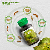 ANDES Graviola Leaf Powder 400mg ingredients list