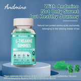 andmino L-Theanine Gummies lifestyle scene with a notebook