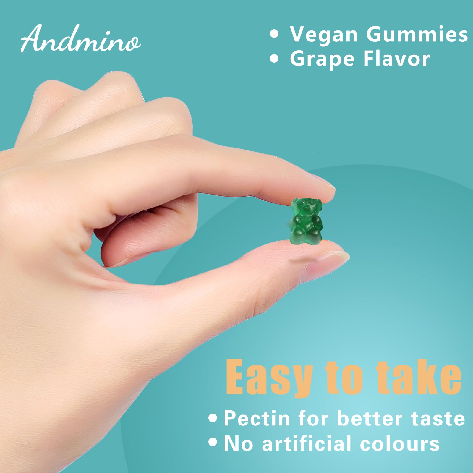 andmino L-Theanine Gummies with trehalose ingredient detail