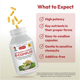 ANDREW LESSMAN B-Complex Vitamins 36g back view of packaging