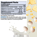 ANDREW LESSMAN Calcium Magnesium Vitamin D3 Capsules side view