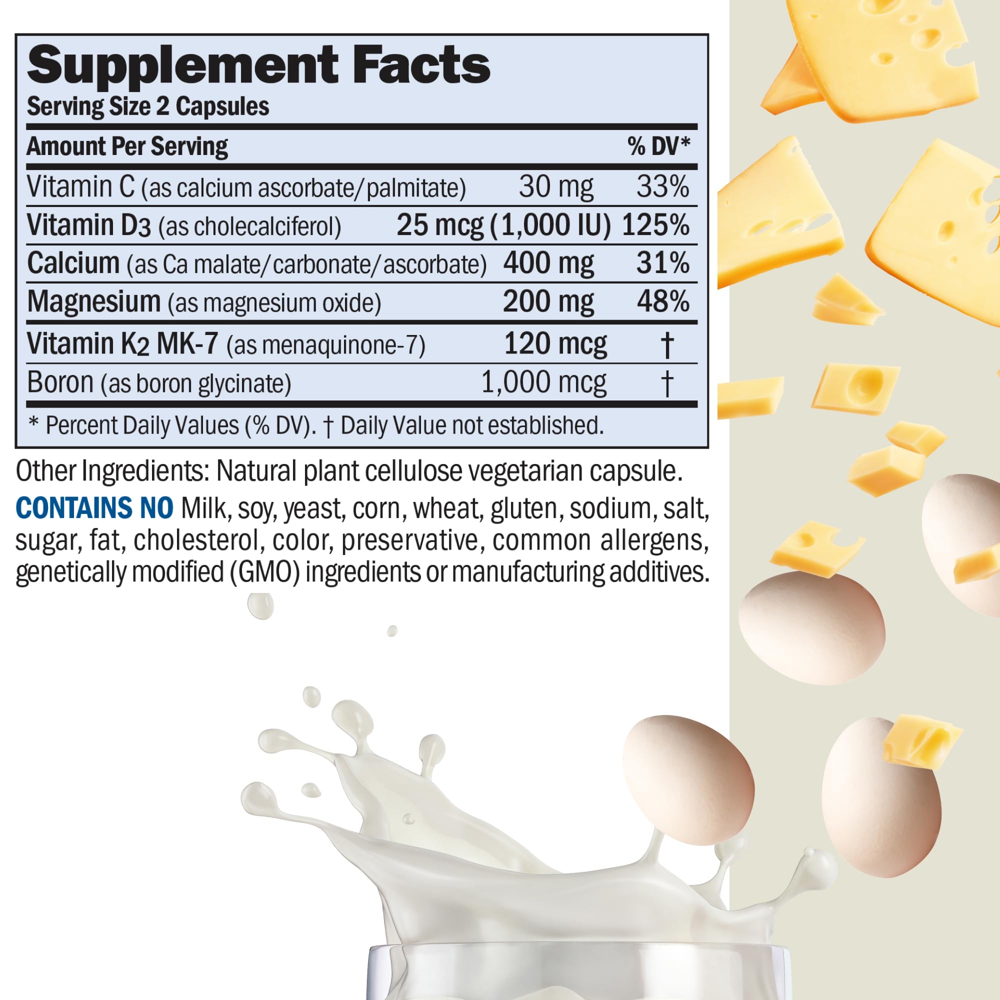 ANDREW LESSMAN Calcium Supplement side view