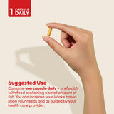 ANDREW LESSMAN Coenzyme Q-10 300 Capsules with a glass of water
