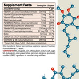 ANDREW LESSMAN CoQ10 Supplement 59g back view with ingredients