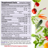 Andrew Lessman Lutein Eye Support Supplement side view