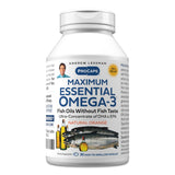 ANDREW LESSMAN Maximum Essential Omega-3 50g soft-gel capsules front view