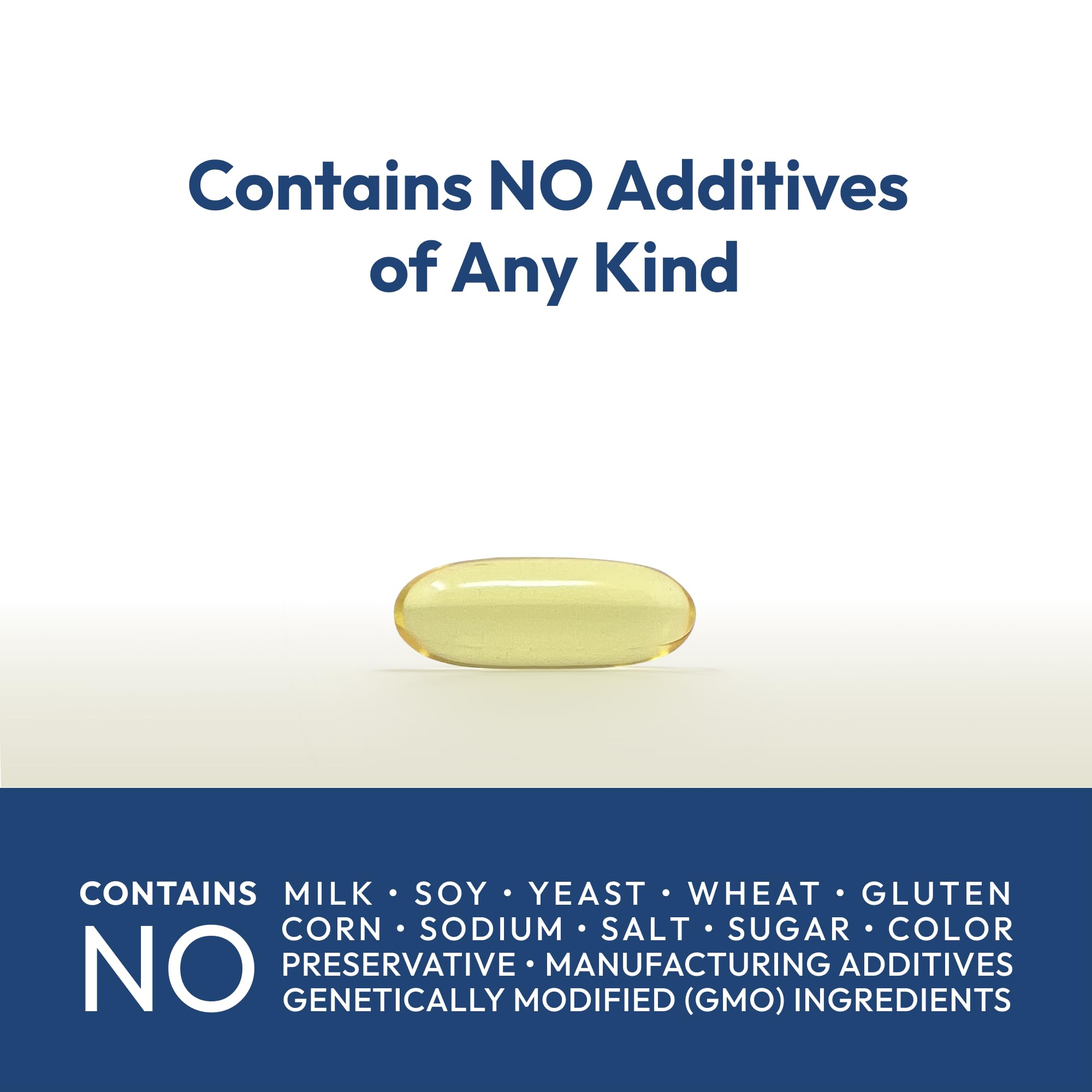 ANDREW LESSMAN Maximum Essential Omega-3 capsules on a wooden surface