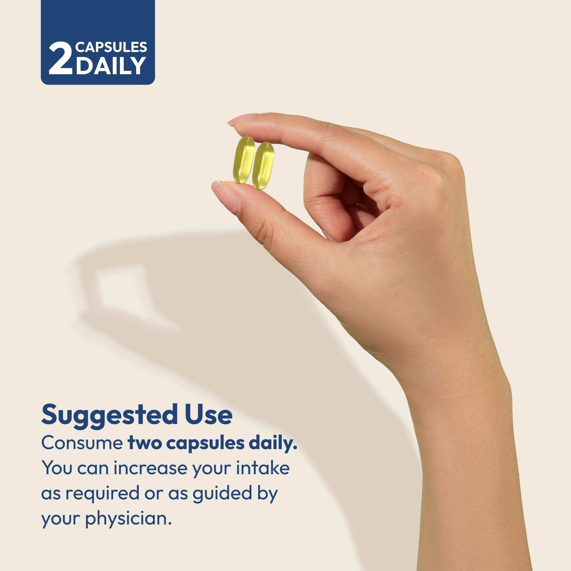 ANDREW LESSMAN Omega-3 soft-gel capsules dosage information