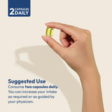 ANDREW LESSMAN Omega-3 soft-gel capsules dosage information