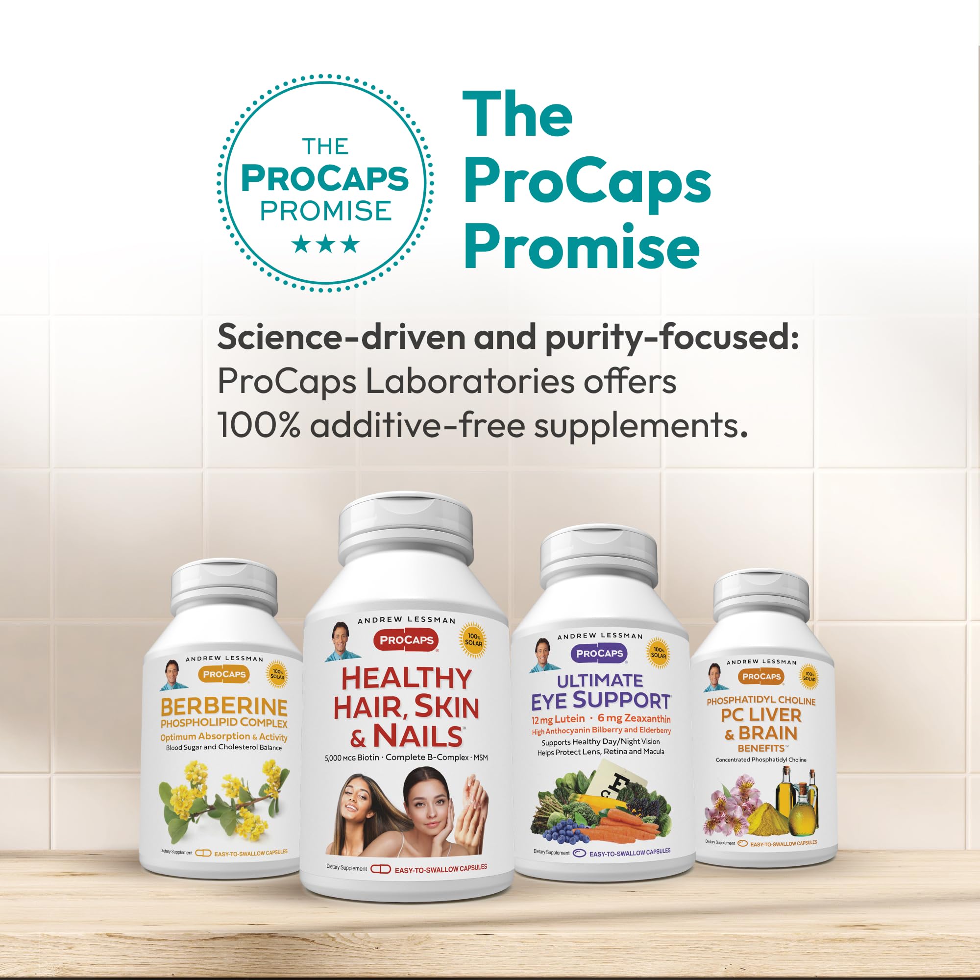 ANDREW LESSMAN Phosphatidyl Serine Supplement ingredients list