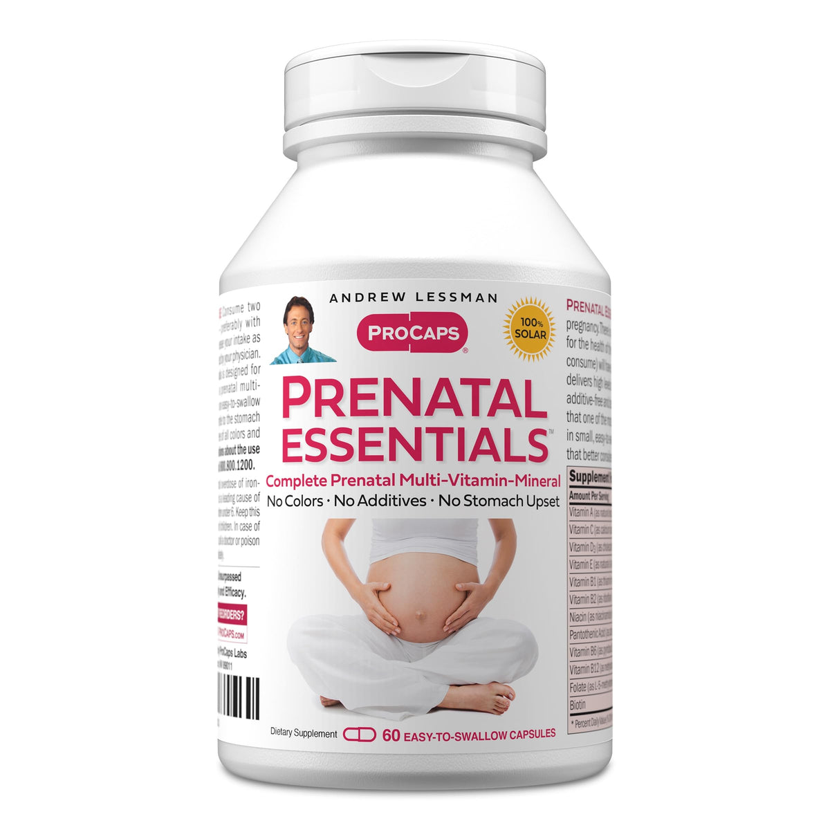 ANDREW LESSMAN Prenatal Essentials bottle front view