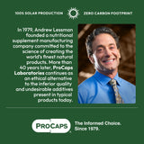 ANDREW LESSMAN Psyllium Husk Fiber Capsules in a hand