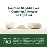 ANDREW LESSMAN Psyllium Husk Fiber Capsules on a wooden table
