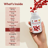 ANDREW LESSMAN Vitamin B12 Methylcobalamin 500 mcg Capsules bottle packaging