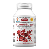 ANDREW LESSMAN Vitamin B12 Methylcobalamin 500 mcg Capsules front view