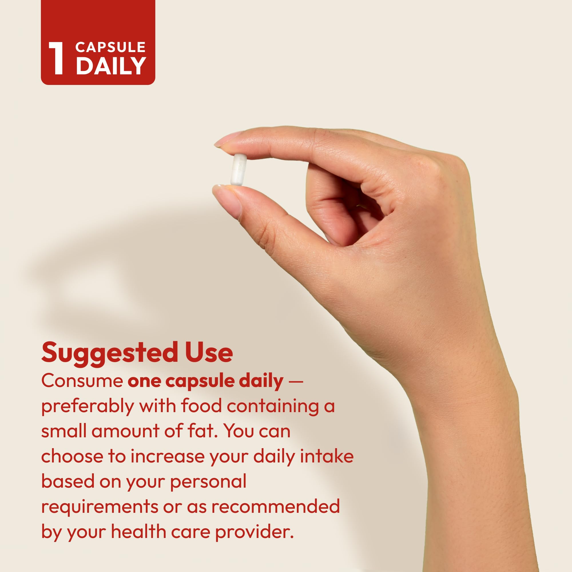 ANDREW LESSMAN Vitamin D3 5000 IU capsule bottle with a measuring spoon