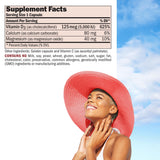 ANDREW LESSMAN Vitamin D3 capsules packaging side view