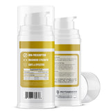 ANDROGENESIS Vitamin D3 K2 Topical Gel back view showing ingredients