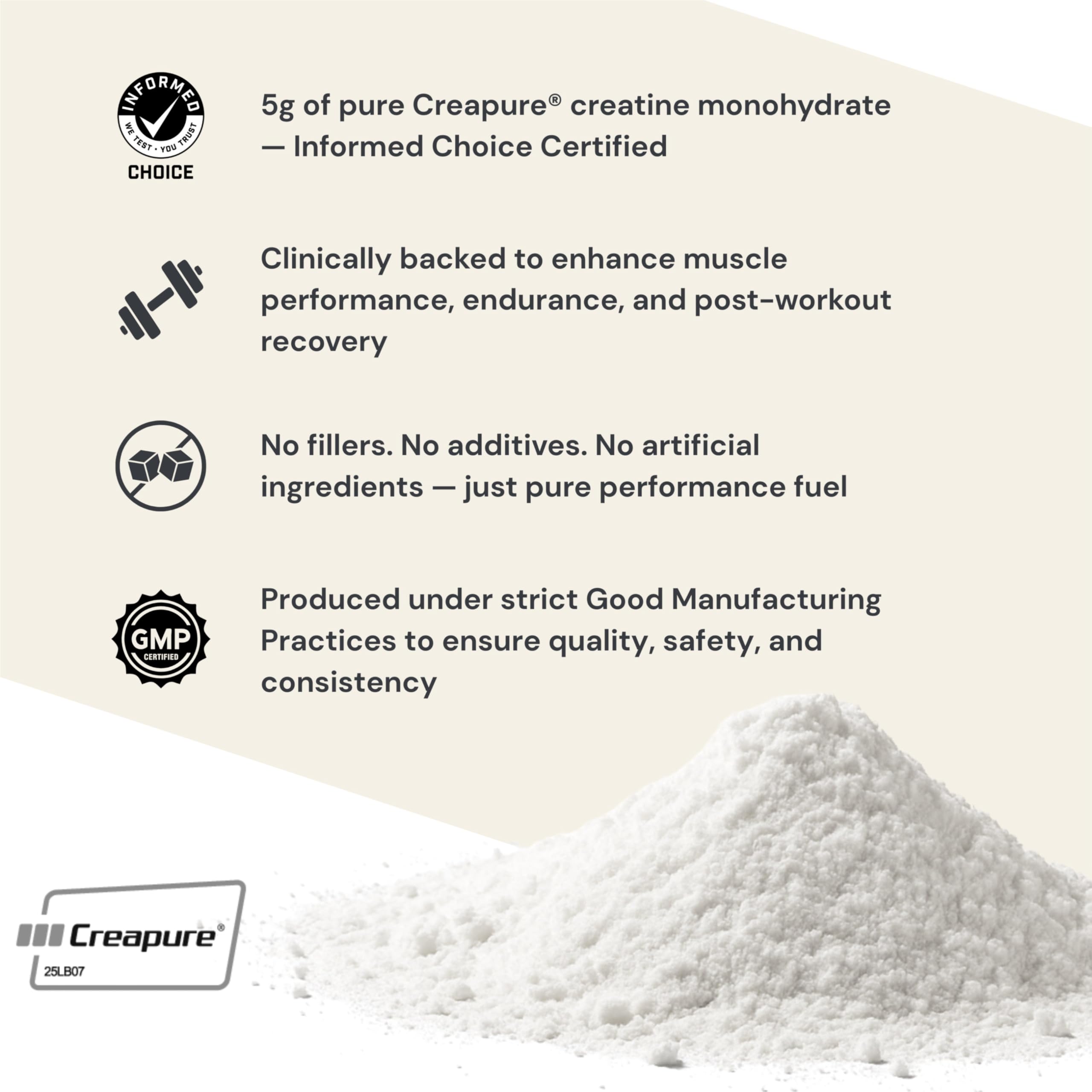 Anea Nutrition Creapure Creatine Monohydrate on a kitchen counter