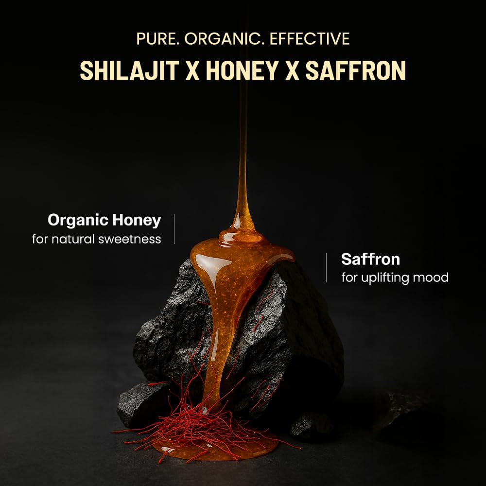 ANECDOTE Himalayan Shilajit Honey Sticks in a hand for scale