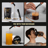 ANECDOTE Himalayan Shilajit Honey Sticks with honey dipper