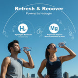 ANEVYRAQ Hydrogen Water Tablets dissolving in water