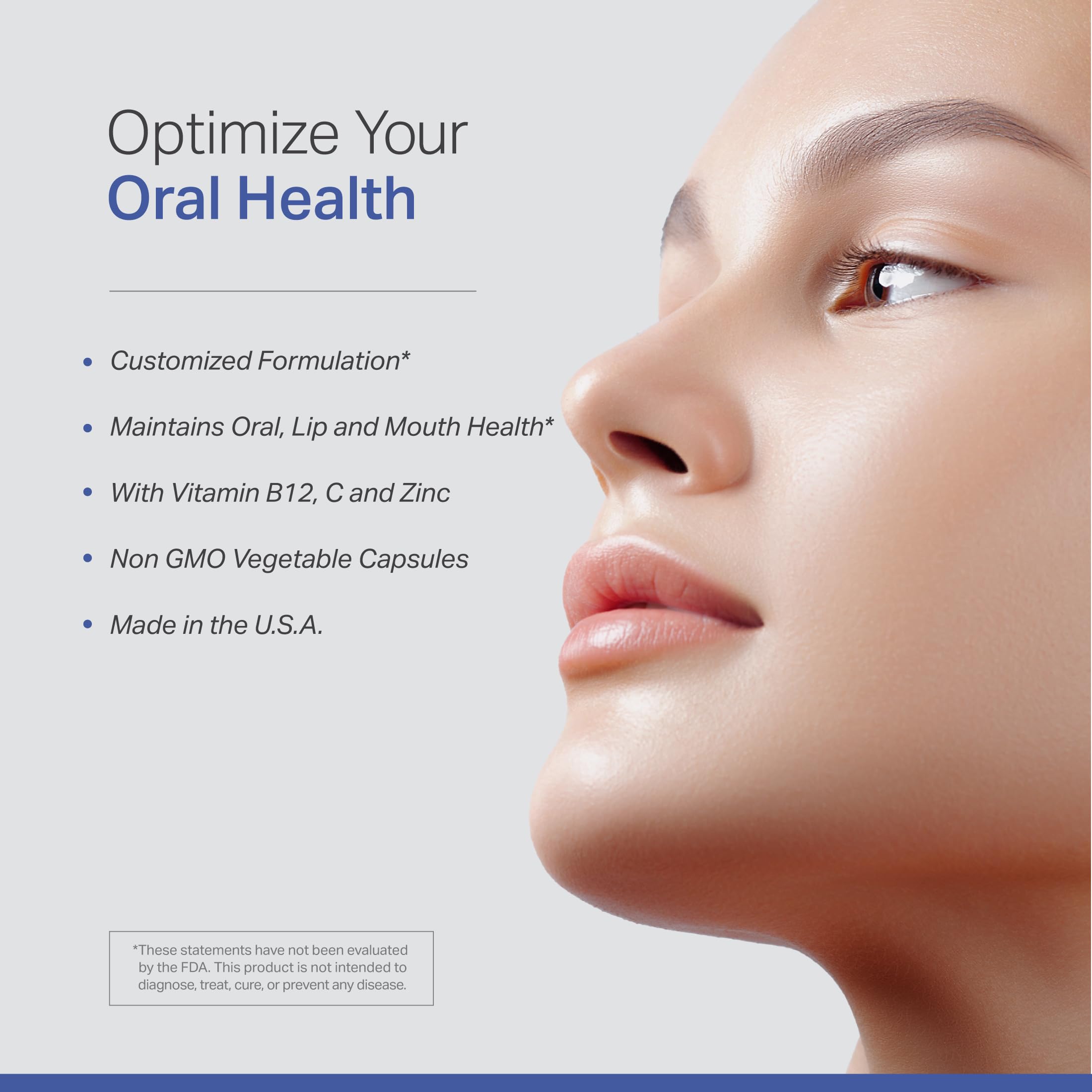 Anew Vita L-Lysine Supplement packaging with ingredients list
