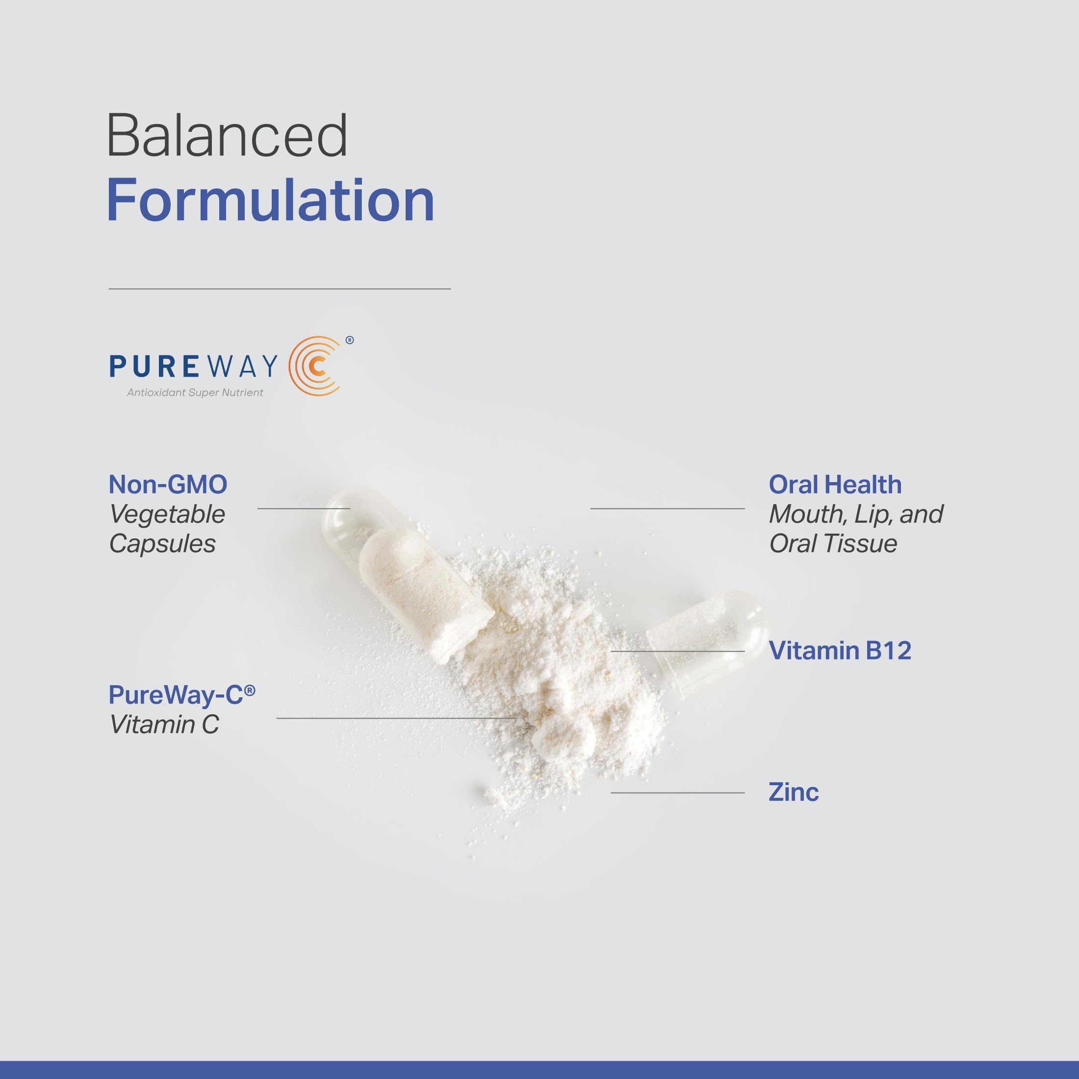 Anew Vita L-Lysine Supplement with Vitamin B12, C, and Zinc