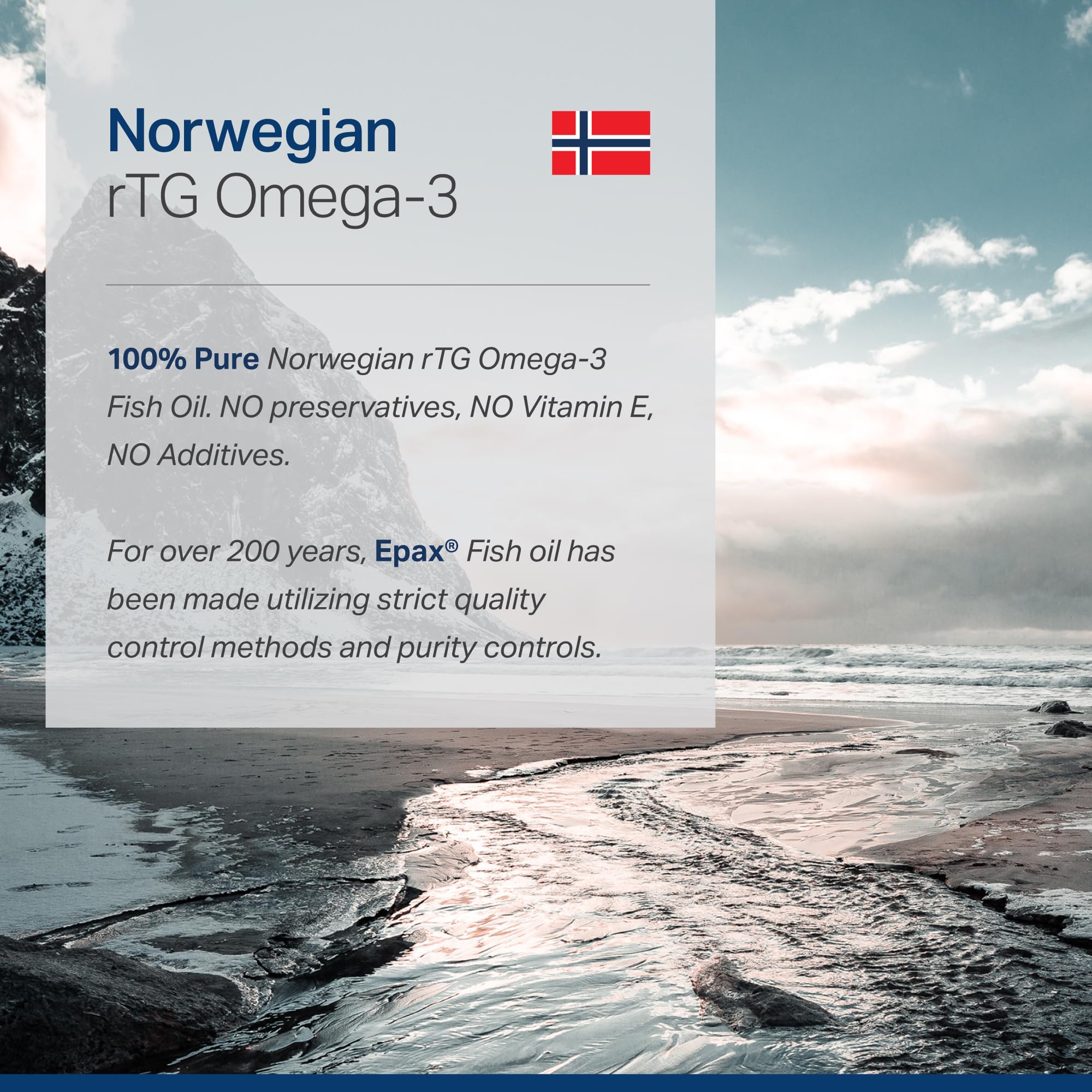 Anew Vita Omega-3 Fish Oil 1200mg softgels on a wooden table