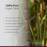 Anew Vita Policosanol Supplement close-up of vegetable capsules