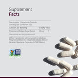 Anew Vita Policosanol Supplement side view showing capsule details