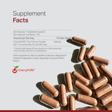 Anew Vita Tart Cherry Supplement side view showing ingredients list
