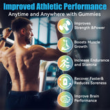 AnFamer Creatine Gummies packaging details and ingredients