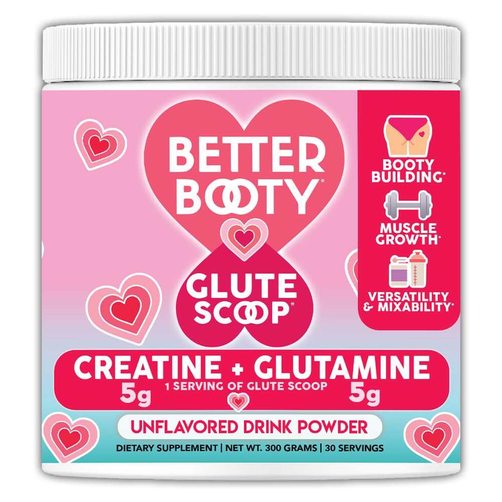 Angry Supplements Better Booty Glute Scoop 360g front view