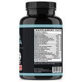 Angry Supplements Garcinia Cambogia nutritional information label close-up