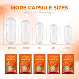 Angtai JN Empty Gelatin Capsules close-up