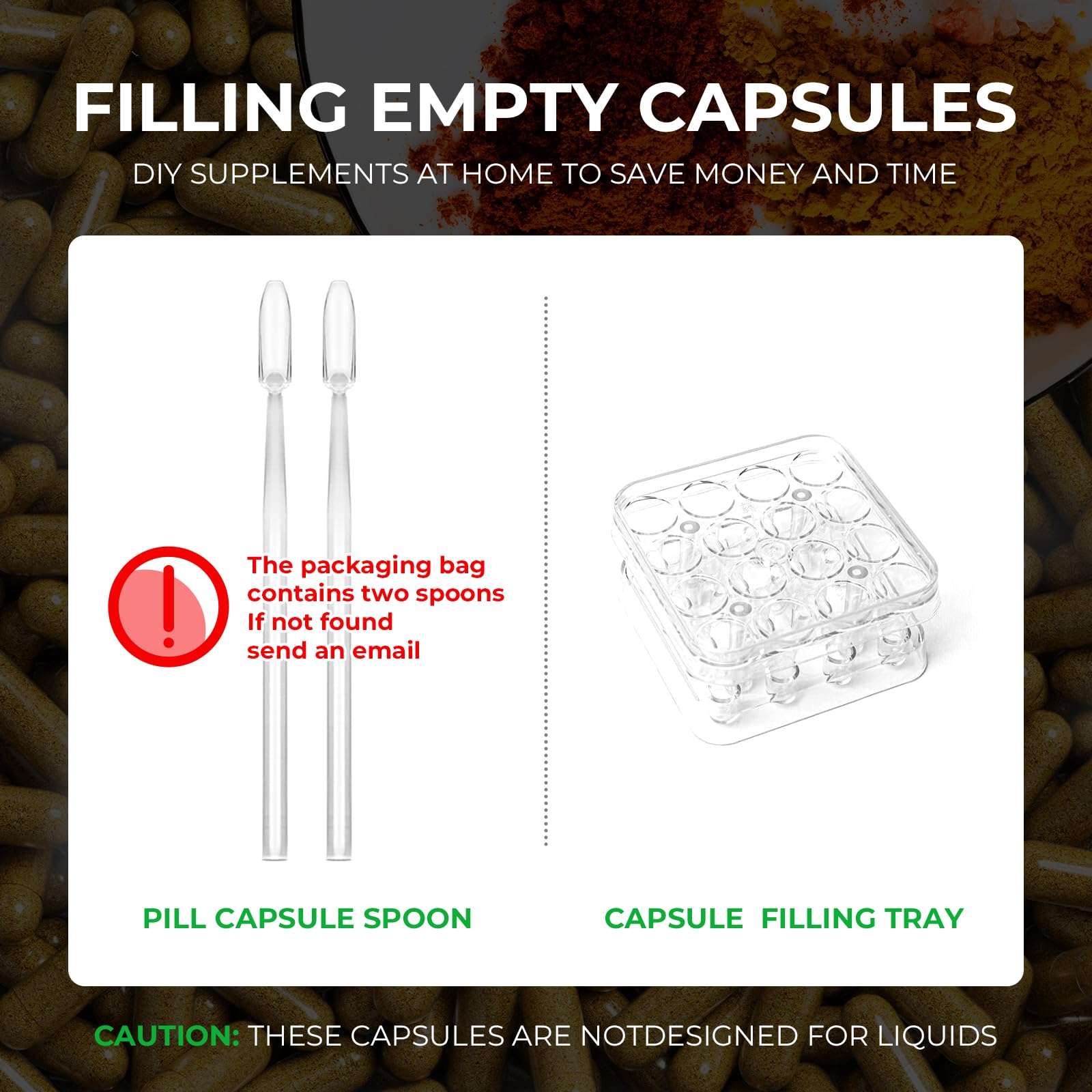 Angtai JN empty vegan capsules size 2 on a wooden surface