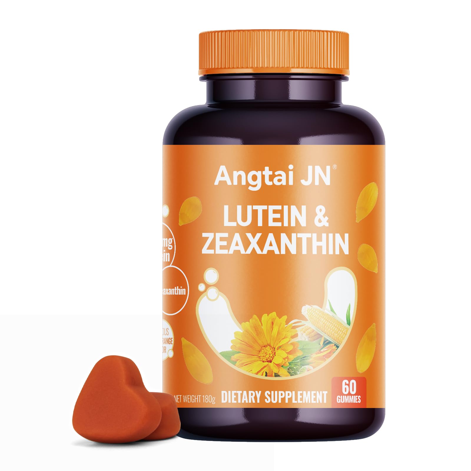 Angtai JN Lutein Gummies 230g front view with packaging
