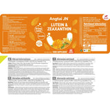 Angtai JN Lutein Gummies on a wooden table