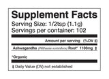 Anima Mundi Apothecary Ashwagandha Root Extract Powder scoop with powder