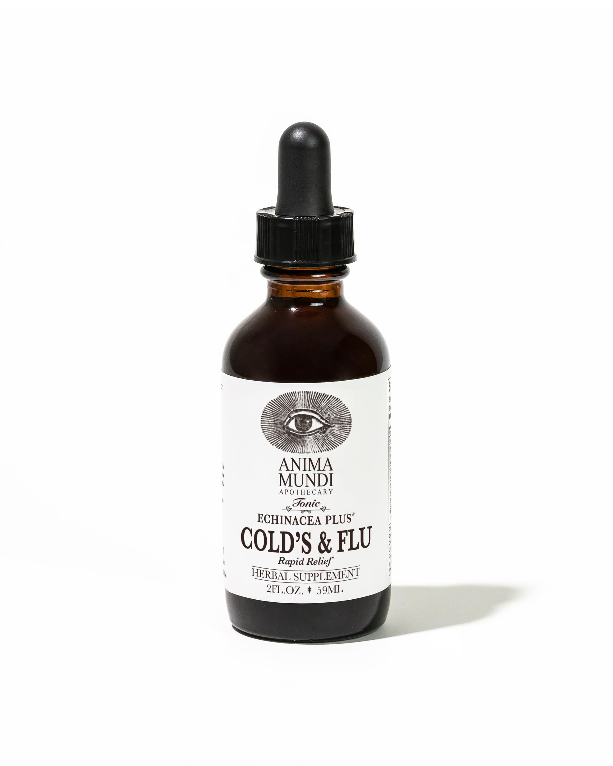 Anima Mundi Apothecary Echinacea Herbal Supplement bottle front view