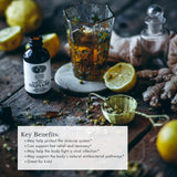 Anima Mundi Apothecary Echinacea Herbal Supplement ingredients close-up