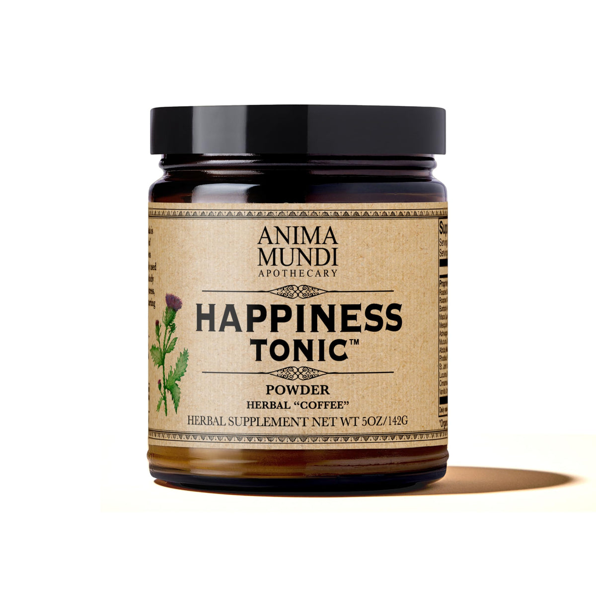 Anima Mundi Happiness Tonic Powder front view packaging