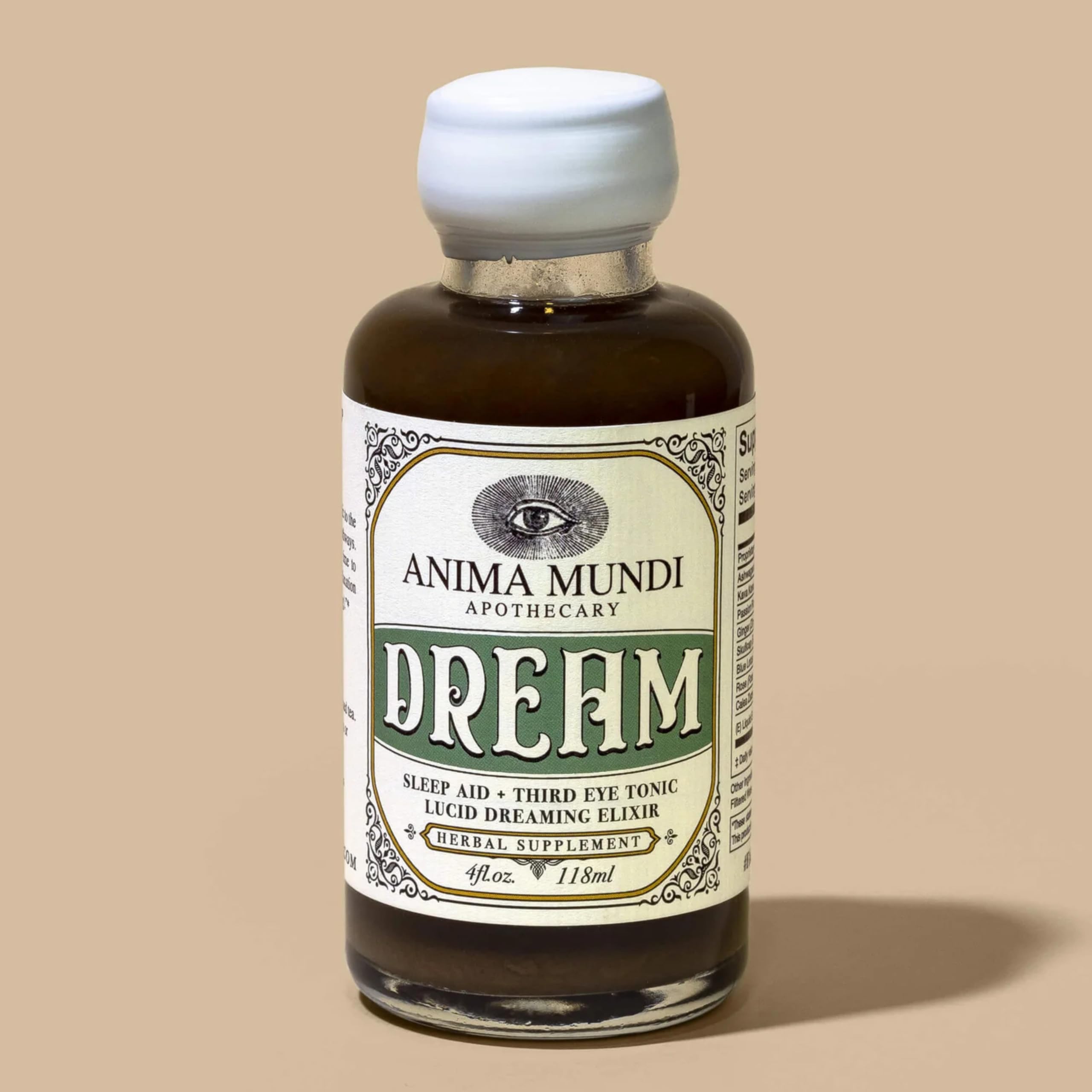 Anima Mundi Lucid Dreaming Elixir lifestyle scene with tea