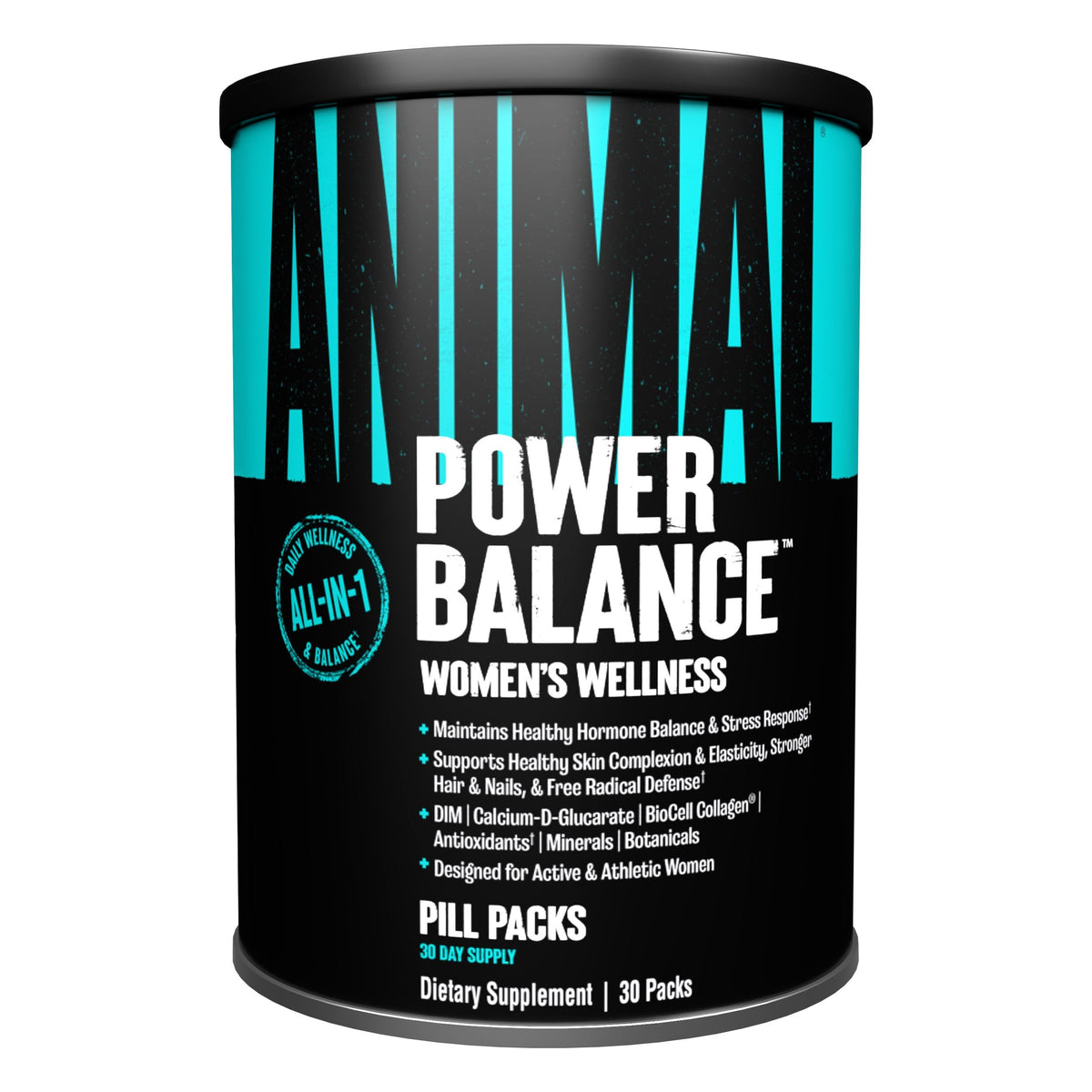 Animal Alpha F Women's Health & Wellness Pack front view