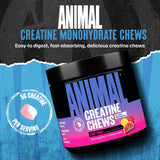 Animal Creatine Chews grape flavour packaging